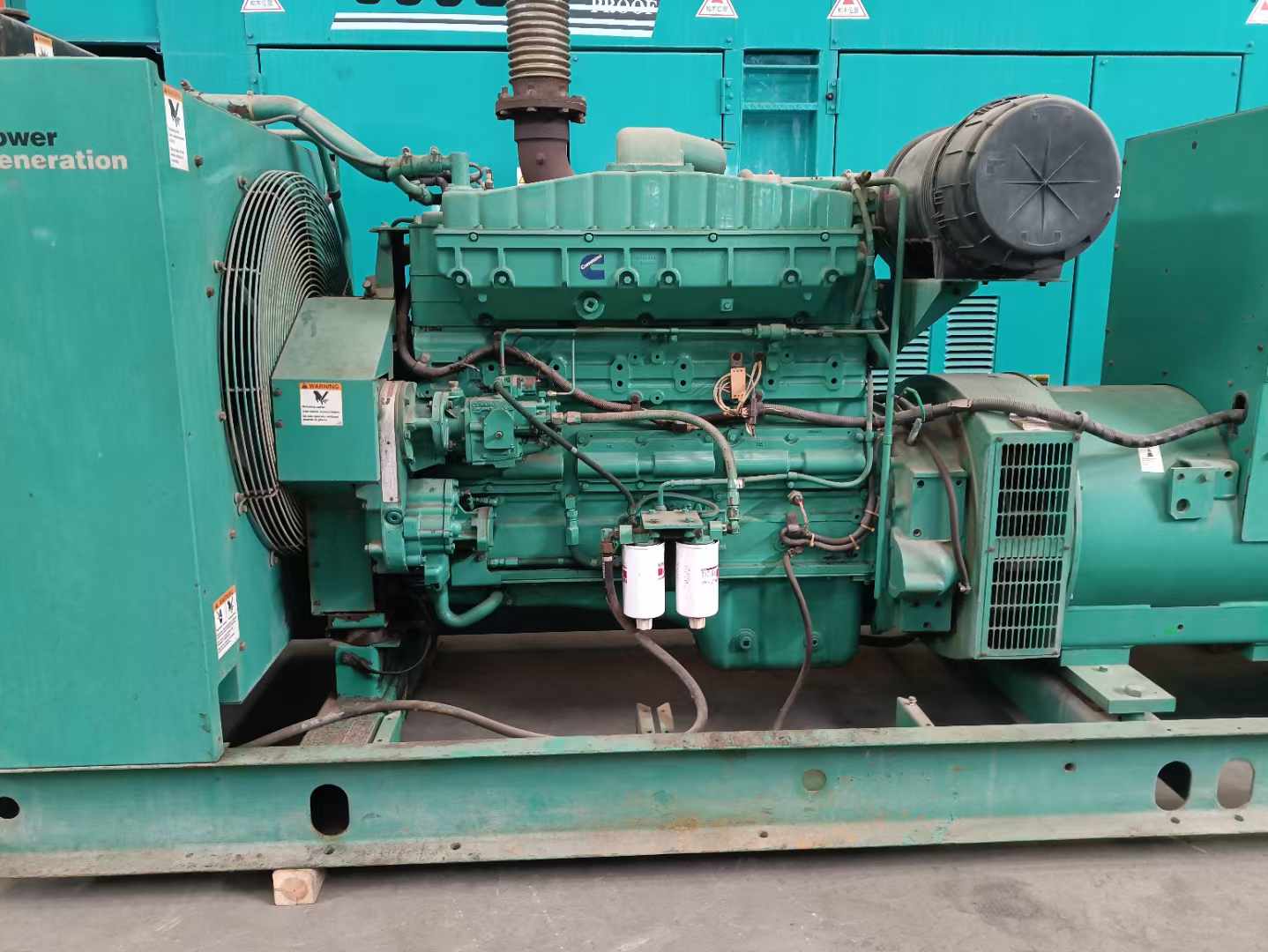 秦安过载会对 600kW 柴油发电机组造成哪些损害?